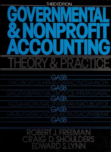 Cover image for Governmental and nonprofit accounting