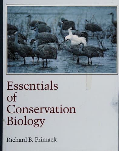 Cover image for Essentials of conservation biology