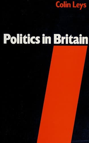 Cover image for Politics in Britain