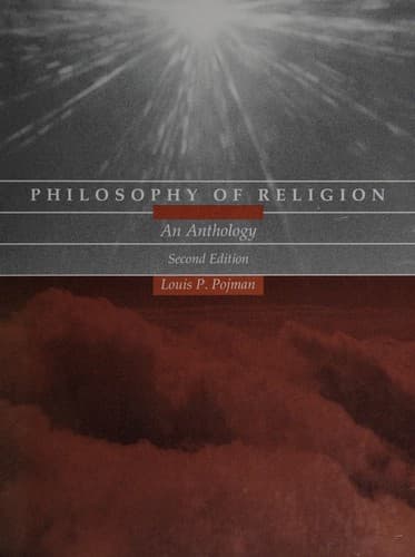 Cover image for Philosophy of religion