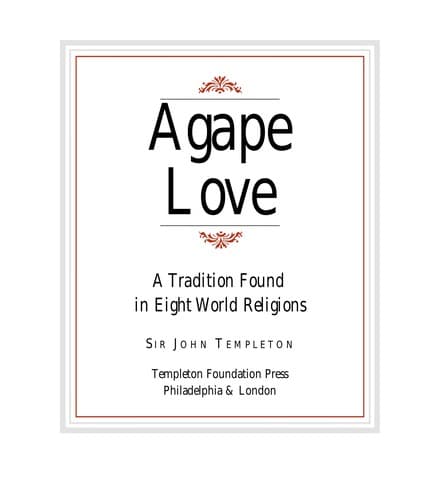 Cover image for Agape Love