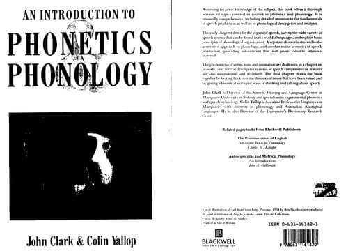 Cover image for An introduction to phonetics and phonology