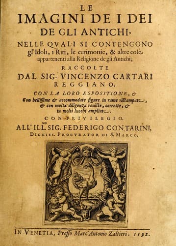 Le imagini de i dei de gli antichi