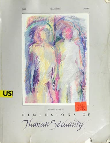 Cover image for Dimensions of human sexuality