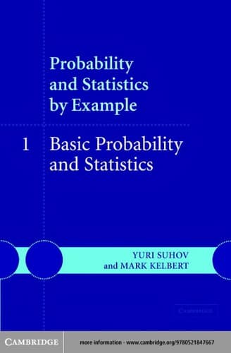 Cover image for Probability and statistics by example