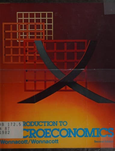 Cover image for An introduction to macroeconomics