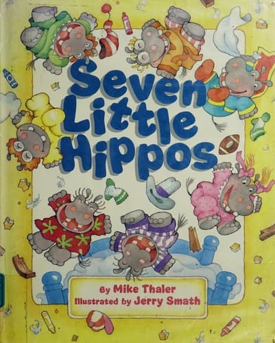 Cover image for Seven little hippos