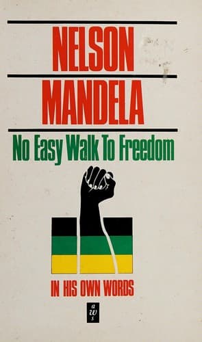 Cover image for No easy walk to freedom