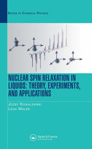 Cover image for Nuclear spin relaxation in liquids