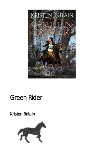 Cover image for Green rider