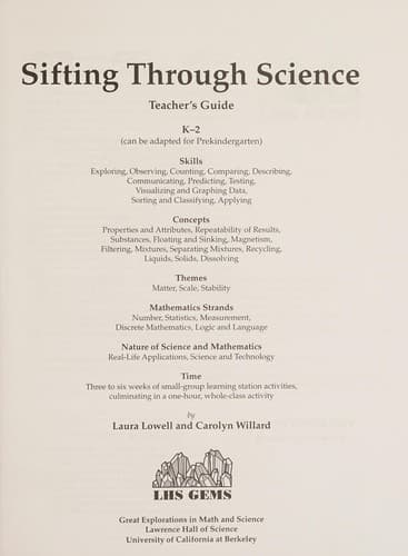 Cover image for Sifting through science