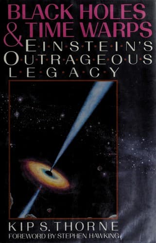 Cover image for Black holes and time warps