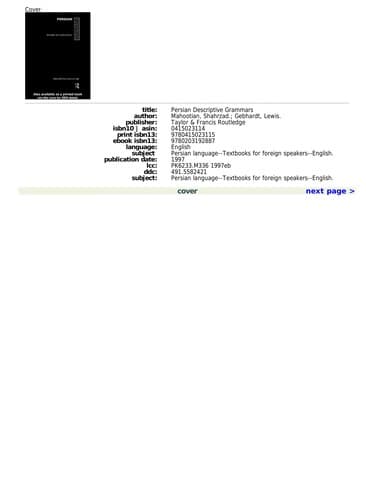 Book cover image