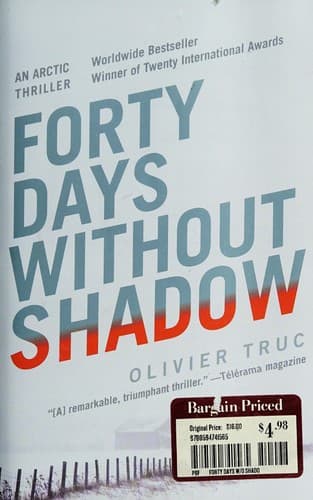 Cover image for Forty days without shadow