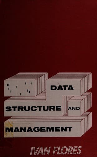 Cover image for Data structure and management.