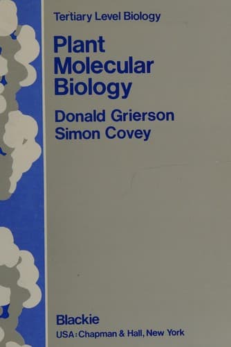 Cover image for Plant molecular biology