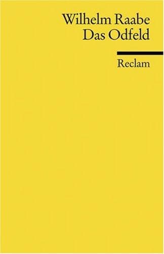 Cover image for Das Odfeld