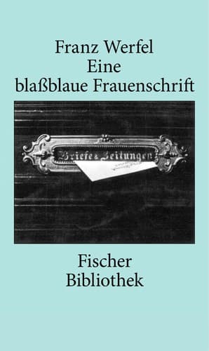 Cover image for Eine blassblaue Frauenschrift