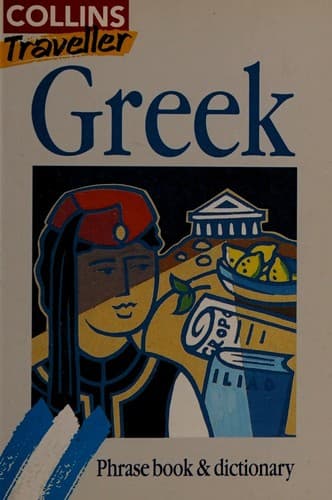 Cover image for Greek phrase book & dictionary.