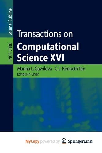 Cover image for Transactions on Computational Science XVI
