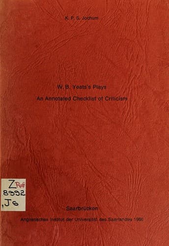W. B. Yeats's plays
