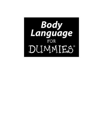 Cover image for Body language for dummies