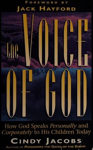 Cover image for The voice of God