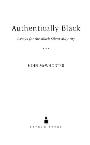 Cover image for Authentically Black