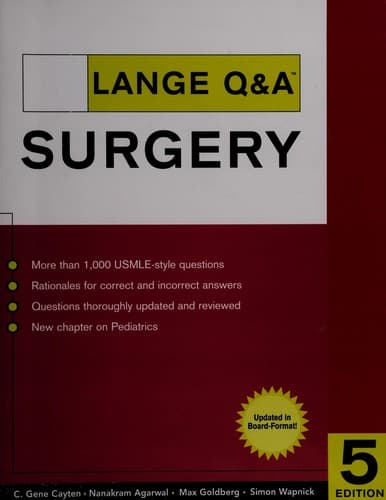 Cover image for Lange Q & A.