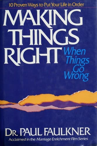 Cover image for Making things right, when things go wrong