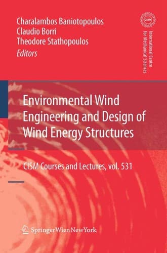 Cover image for Environmental wind engineering and design of wind energy structures