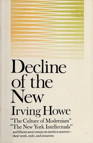 Cover image for Decline of the new